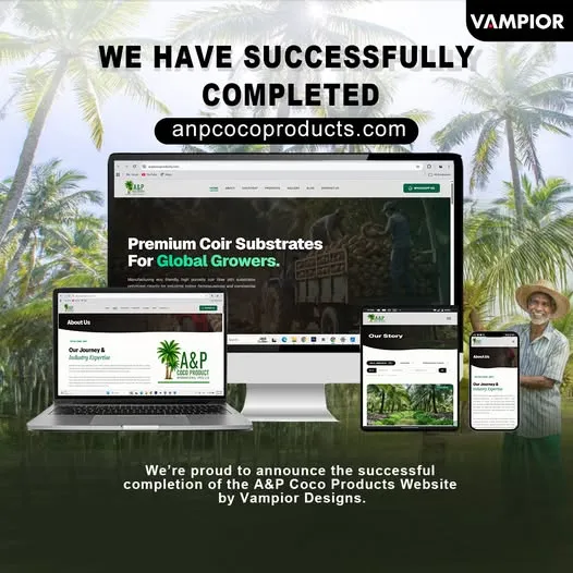 From Vision to Digital Reality: A&P Coco Products Website Completed